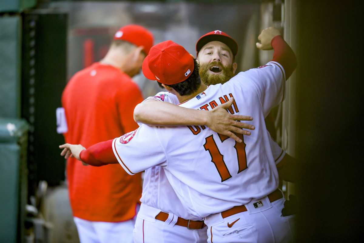 Ohtani gets so much chocolate with his fan mail that he gives a lot of it to Bradley, his locker neighbor.